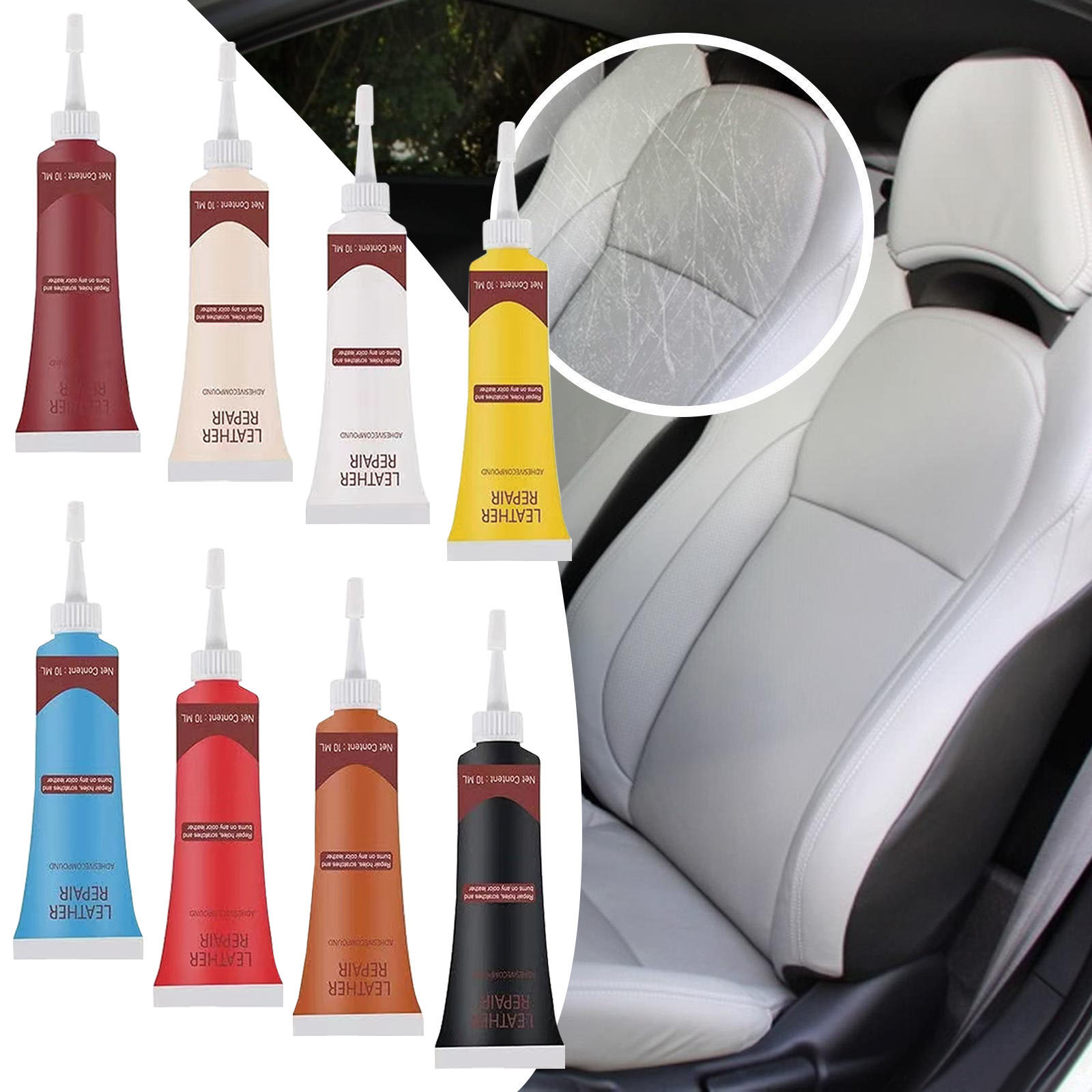 Leather Shoe Polish - Leather Repair Paste Car Seat Sofa
