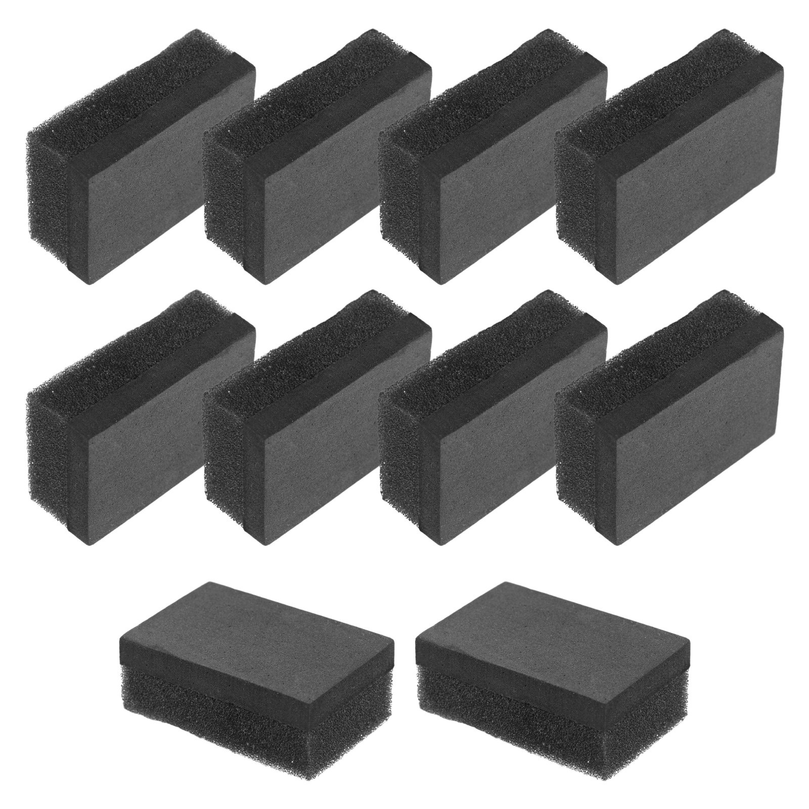 Shoe Cleaner - 10Pcs Disposable Shoe Polish Cloth Black
