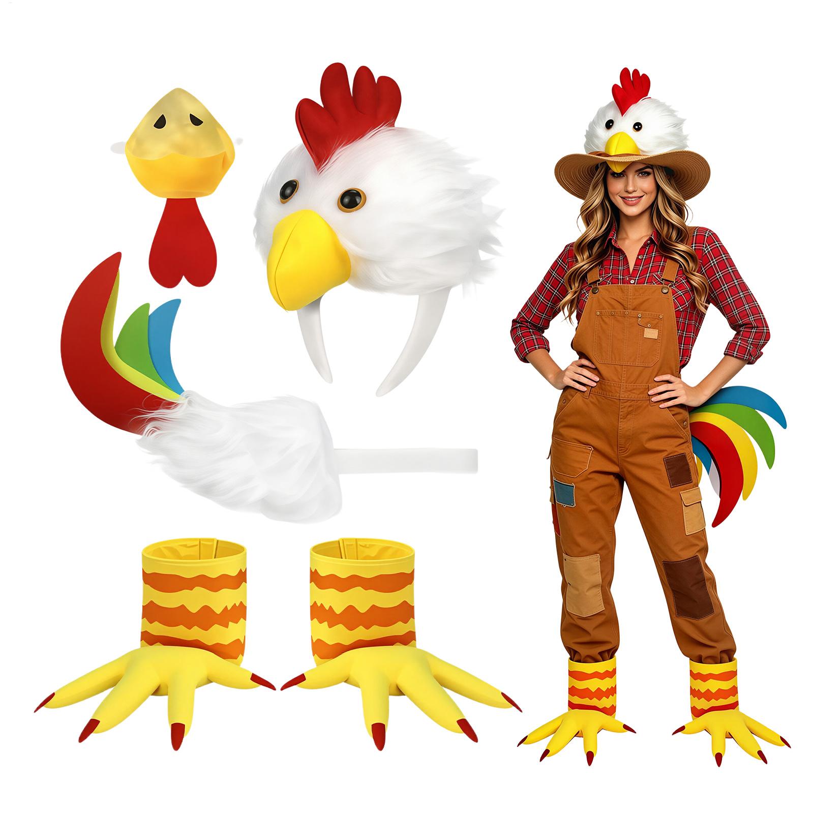Shoe Brush - Rooster Chicken Costume Accessories Rooster Comb