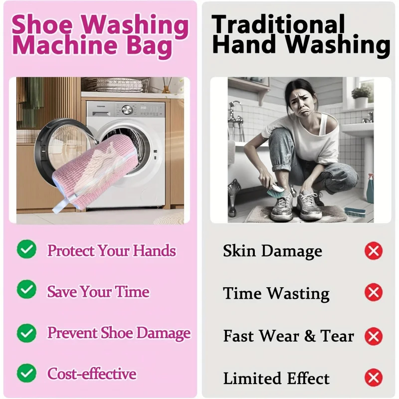All-Purpose Machine Wash Shoe  - Shoe Cleaning Brush review and price