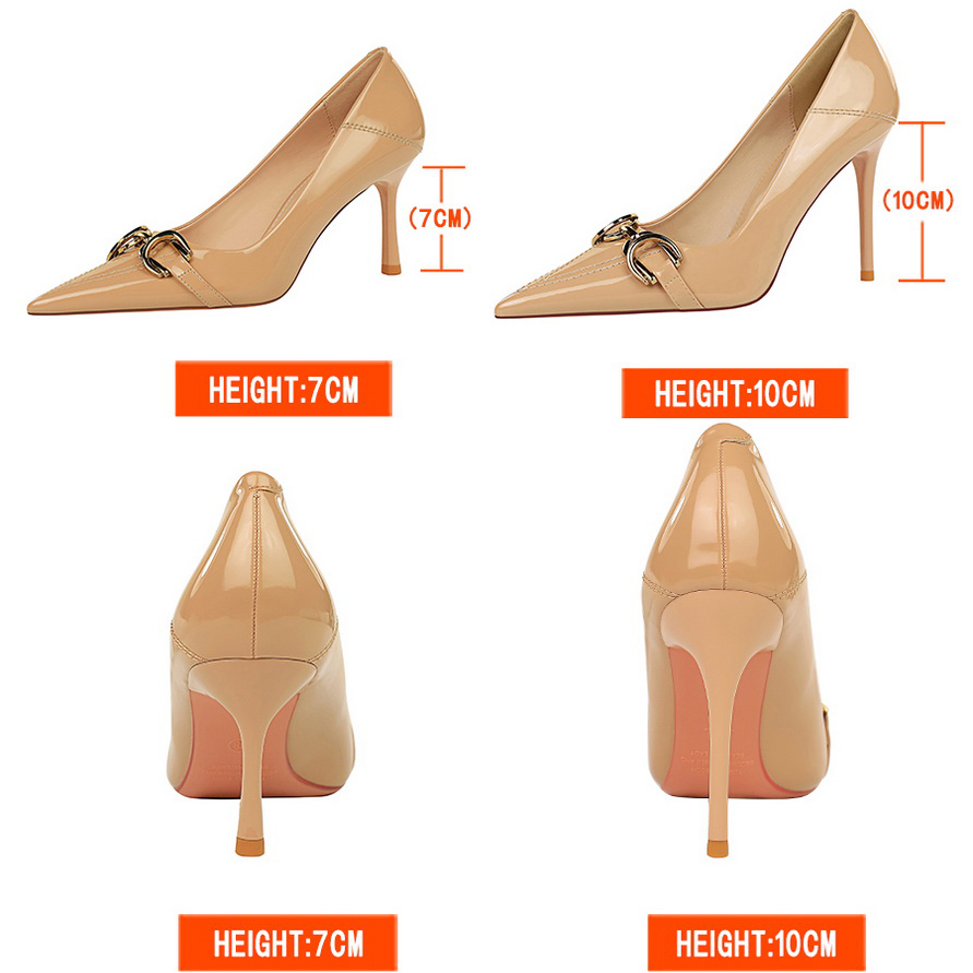 Luxury Women Pumps Metal Belt  - Shoe Tree review and price