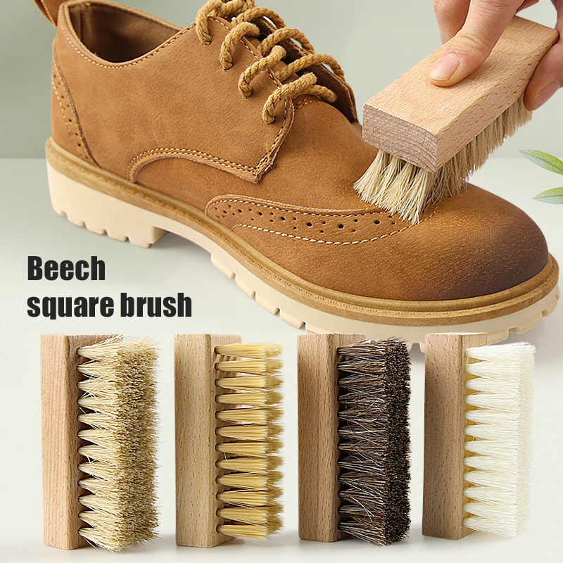 1PC Pig Bristles Shoe Brush Fo - Sneaker Cleaner review and price