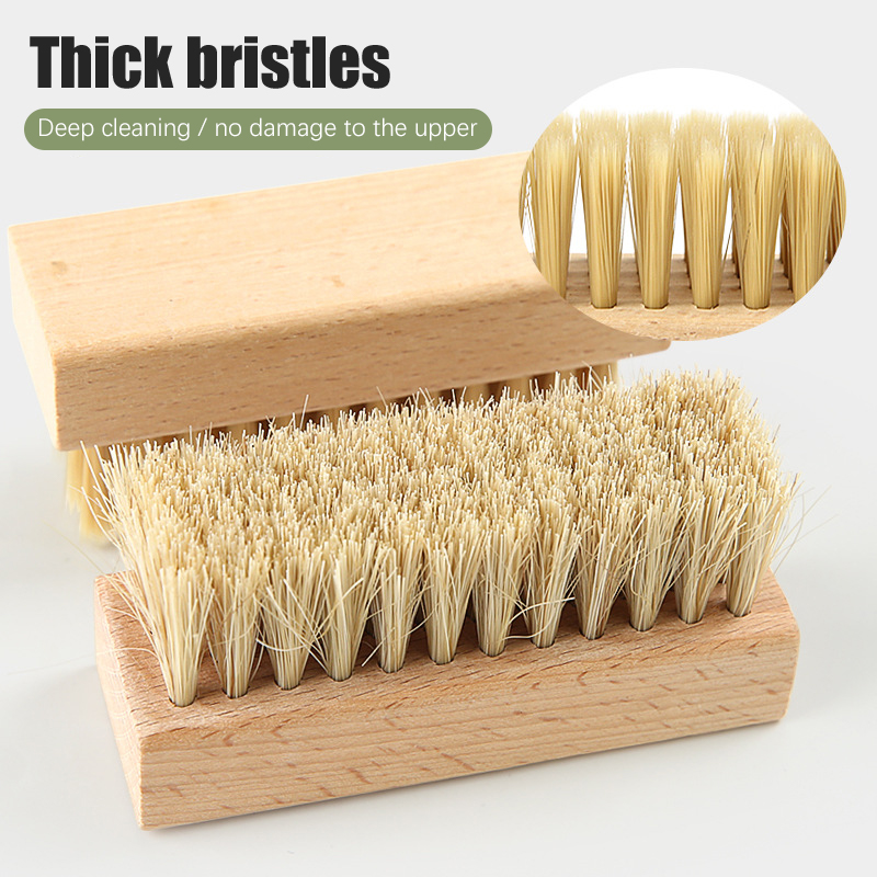 1PC Pig Bristles Shoe Brush Fo - Sneaker Cleaner review and price