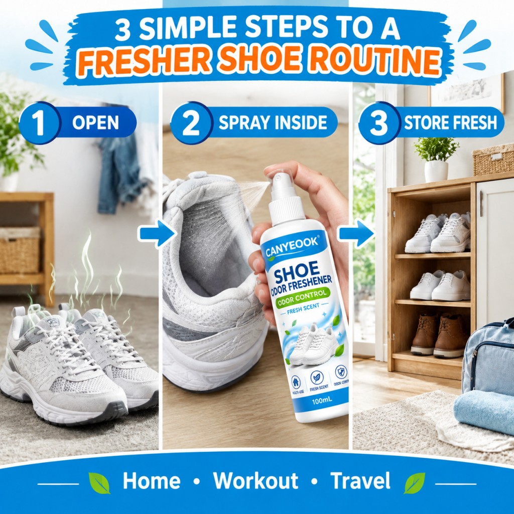 CANYEOOK Shoe Deodorant Spray  - Sneaker Care Spray review and price