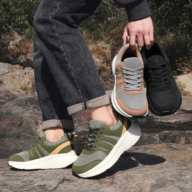 Men Wide Toe Box Sneakers Autu - Sneaker Box review and price