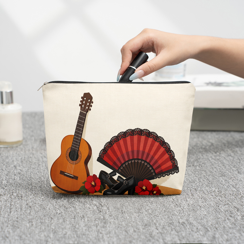1 Piece Guitar Red Floral and  - Shoe Brush review and price