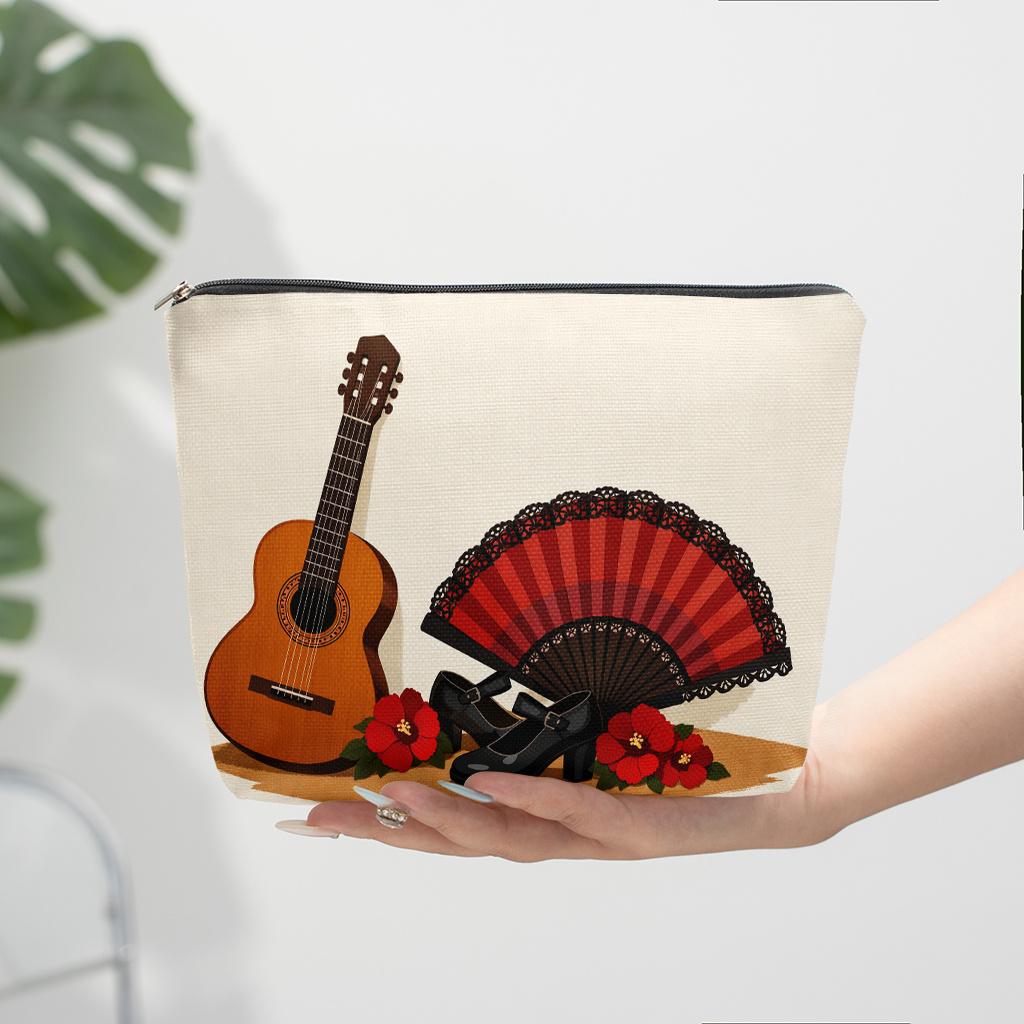 1 Piece Guitar Red Floral and  - Shoe Brush review and price