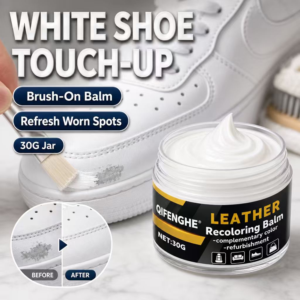 Easy White Shoe Touch-Up Balm  - Shoe Brush review and price